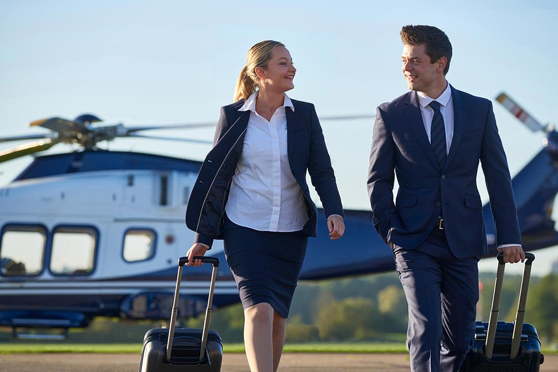 Business Helicopter Charters in Great Falls